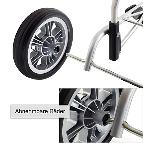 ANDERSEN Einkaufstrolley - Scala Shopper Plus Ester blau 47 L Einkaufsroller,hochwertig,wasserabweisend, Aluminium, klappbar, leicht, Räder abnehmbar – Bild 6