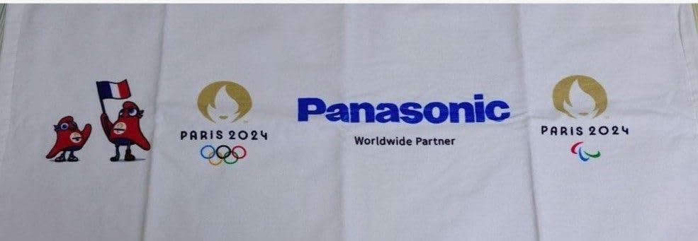 パリオリンピック　オリンピック　パラリンピック　スポーツタオル　VISA　限定 東京オリンピック パリオリンピック パラリンピック バスタオル 日本製