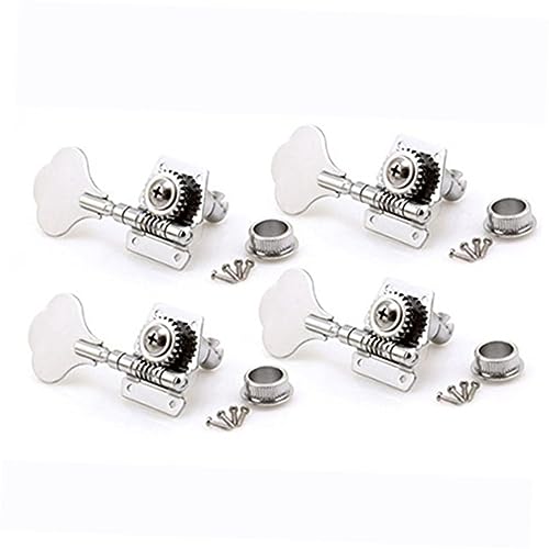 OFFSCH Hard Zinc Alloy Bass Machine Head Tuners 1 to 24 Gear Ratio Locking Tuners