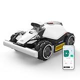 MAMMOTION LUBA mini 2 AWD 1000 Robot Tagliaerba per 1000m², Visione AI Tri-Camera e Posizionamento NetRTK, Mappatura Automatica, DropMow, Pendenza 80%, Altezza di Taglio 20-65mm