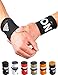GORNATION Wrist Wraps Venda Muñeca por Calistenia/Calisthenics, Fitness, Crossfit, Entrenamiento de Peso Corporal Hombre y Mujer (Premium Black)