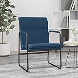 Ambiance de vie moderne : le design simple et épuré de la housse en tissu combiné à la structure en métal mince confère à cette chaise de salon une esthétique moderne. C'est un ajout élégant à toute maison et crée une atmosphère accueillante pour les adultes qui apprécient le style et le confort.