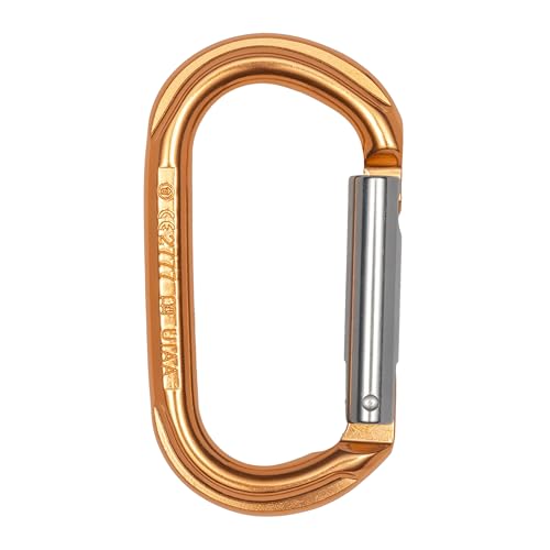 Mousqueton ovale en aluminium droit 7 kN pour escalade