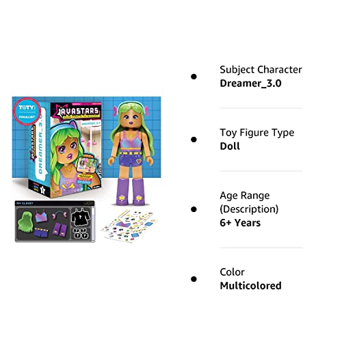 My Avastars Dreamer 3.0 - 11" Fashion Doll With Extra Outfit - Personalize Over 100 Looks #TOP7