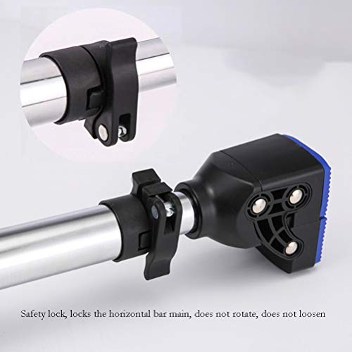 GYHOME Barre Horizontale, Barre De Traction Fixation Murale, Équipement De Remise en Forme Suspendu, 75-97 Cm, Charge 200kg – Image 4