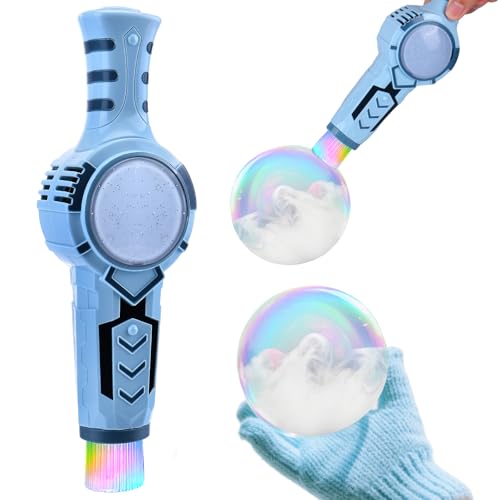 Vodolo Colorful Bubble Machine with Smoke for Kids