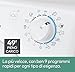 Candy Smart Pro Inverter Waschmaschine Slim 7 kg, freistehend, Frontlader, Klasse A-10%, 1300 Umdrehungen, 16 Programme, 76 dB, angeschlossen, Schnellzyklen, HxBxT 85 x 60 x 45 cm, Weiß - CO4