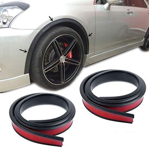 Fender Flare Edge Trim - Universal Car Wheel Arch Trim Fender Flares Protection Strip for Car and Truck Wheel Wells