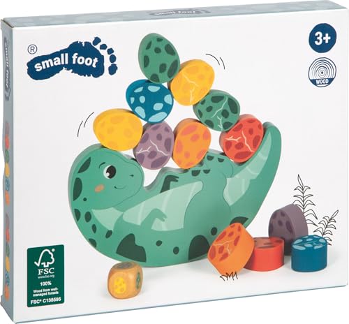 Small foot by Legler Balance Toy Dino gioco equilibrio 3y+ 12 pz - 8