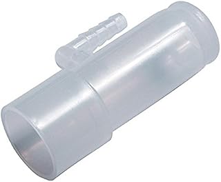 2 pcs Oxygen Adapter Enrichment Port Connector fits CPAP Tubing Hose Model 1642