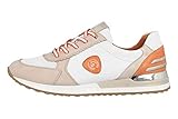 rutschfeste TR-Laufsohle Remonte Damen R2527 Sneaker, Cliff/Weiss/Weiss/orange/Muschel / 61,42 EU