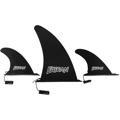 FAYEAN Surf & SUP Fin Kit Detachable Center Fin for Paddleboard, Surfboard and Longboard Replacement Quick Fin Cover
