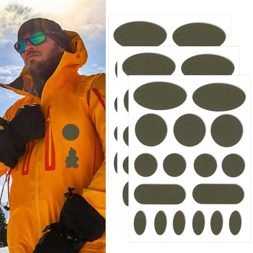 Skystuff Parches Plumas Adhesiva, 51 Piezas Impermeables Parches Para Reparar Plumíferos Autoadhesivos Para Ropa Parch Ropa Chaqueta, Mochila, Pantalones, Saco De Dormir, Tienda, Verde Militar Skystuff Parches Plumas Adhesiva, 51 Piezas Impermeables Parches Para Reparar Plumíferos Autoadhesivos Para Ropa Parch Ropa Chaqueta, Mochila, Pantalones, Saco De Dormir, Tienda, Verde Militar