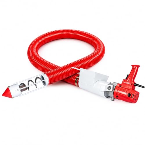 110V Portable Grain Suction Auger, Flexible Screw Conveyor, 3M or 5M