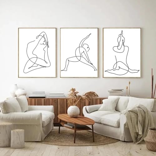 Image de yoga sur toile pour créer un coin méditation et gym à domicile