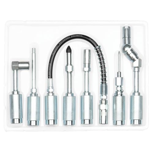 Image of Performance Tool W50049 Cordless Grease Gun Accessories, 7-Piece