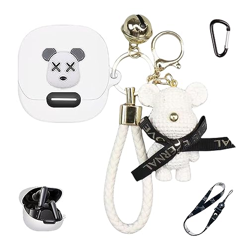 Compatible with Anker Soundcore Liberty 4 NC ΉnEWO  n Bluetooth Cz VRیX[u 360°Sʕی h~ h~ ho h EȒP Jrit