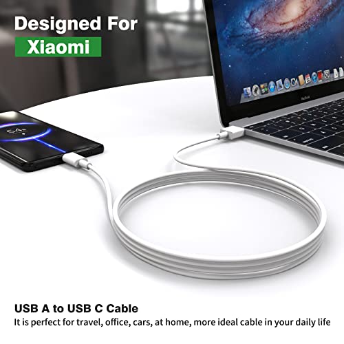 Jelanry Usb C Cable Usb Type C Cable, 120W Hypercharge Turbo Charging, 6A Fast Charging For Xiaomi Pad 5 12 Pro 12 12X 11T Pro 11 Lite 5G Ne, Redmi 10 2022 Note 11 Pro 5G Note 11 / 11S, 6.6Ft 1Pack #TOP5