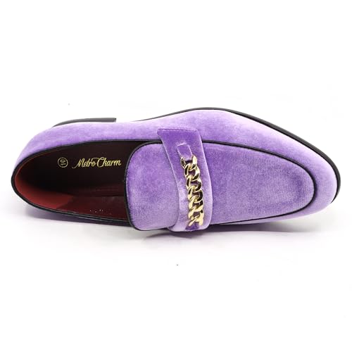 Image of Men's Vintage Velvet Designer Classic Dress Tuxedo Smoking Slipper Loafer Slip On Shoes Arthur-02