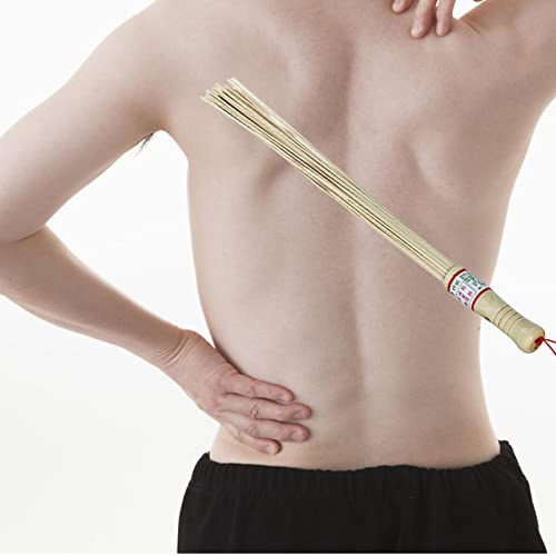 Foto von Colcolo Bambus Massagegerät Körpermassage Massage Bambus Sauna Stick, Manuelle Fitness Bambus Massage Werkzeug, Pat-Fitness-Stab-Massagegerät für Zuhause Arm