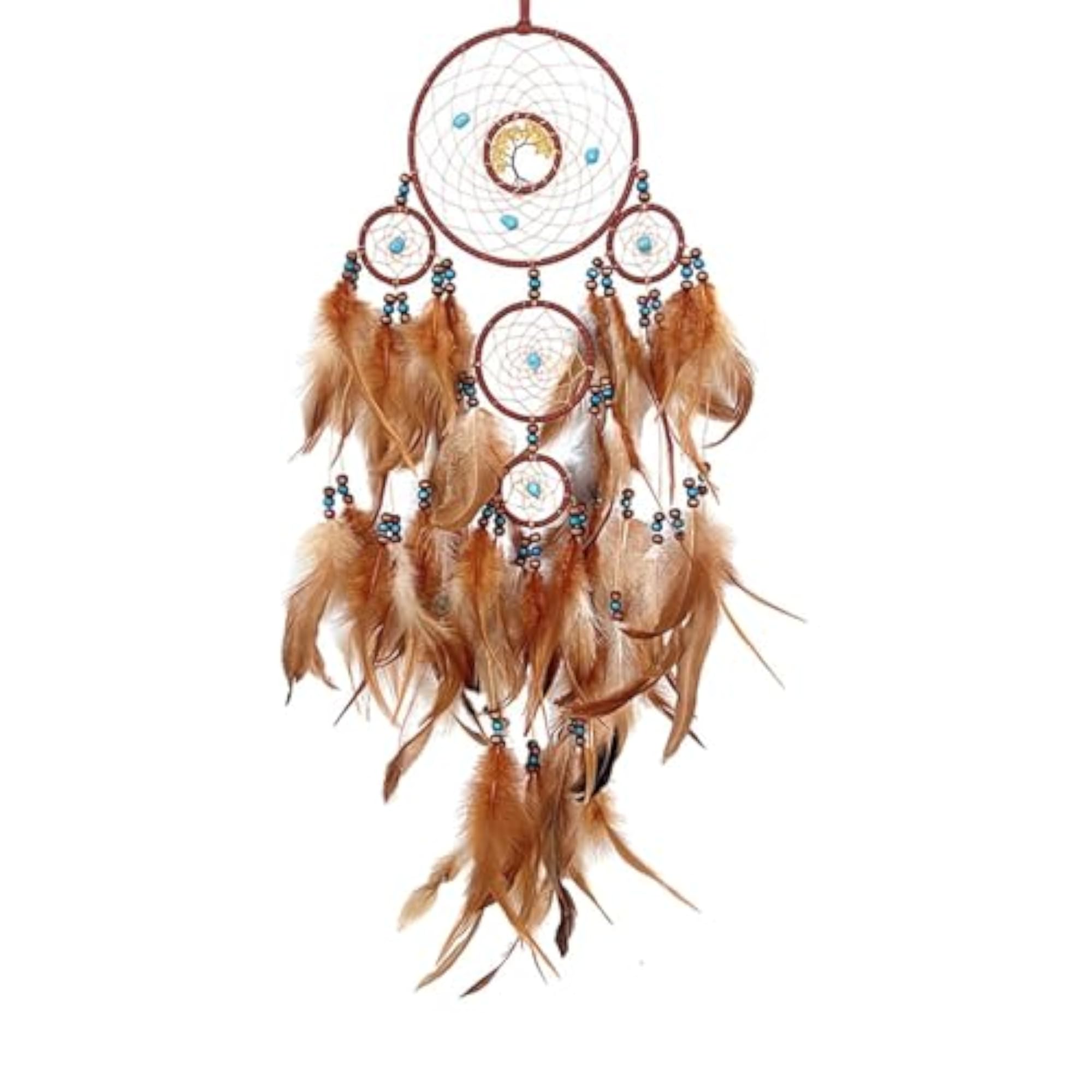 Dreamcatcher with Feather Ornament for Ceremony Backdrop