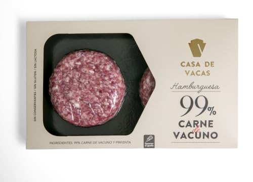 CASA DE VACAS - Hamburguesa 99% Vacuno 2 Uds