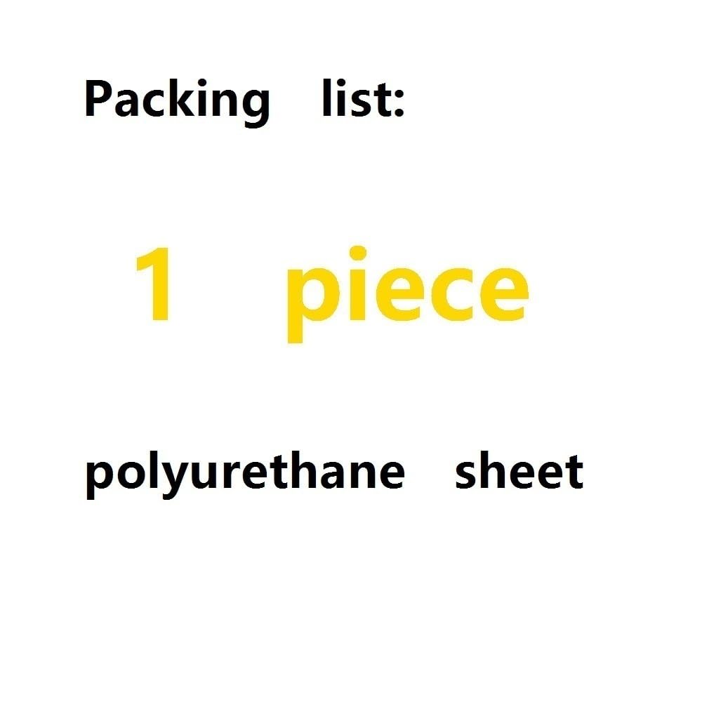 Rechteckige Polyurethanplatte, Maschinen-Kunststoffplatte, PU-Elastikplatte, Ölbeständigkeit for Sportgeräte(200x300x10mm)