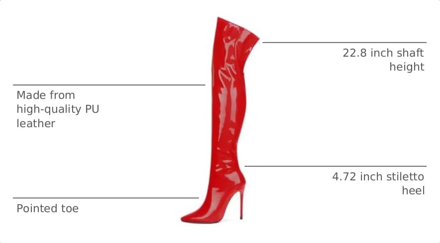 Image of Thigh high boots for women striped Back zipper Burgundy Zebra Print Over the knee Sexy gold white pointed toe Cow Print leopard Magenta stiletto heel