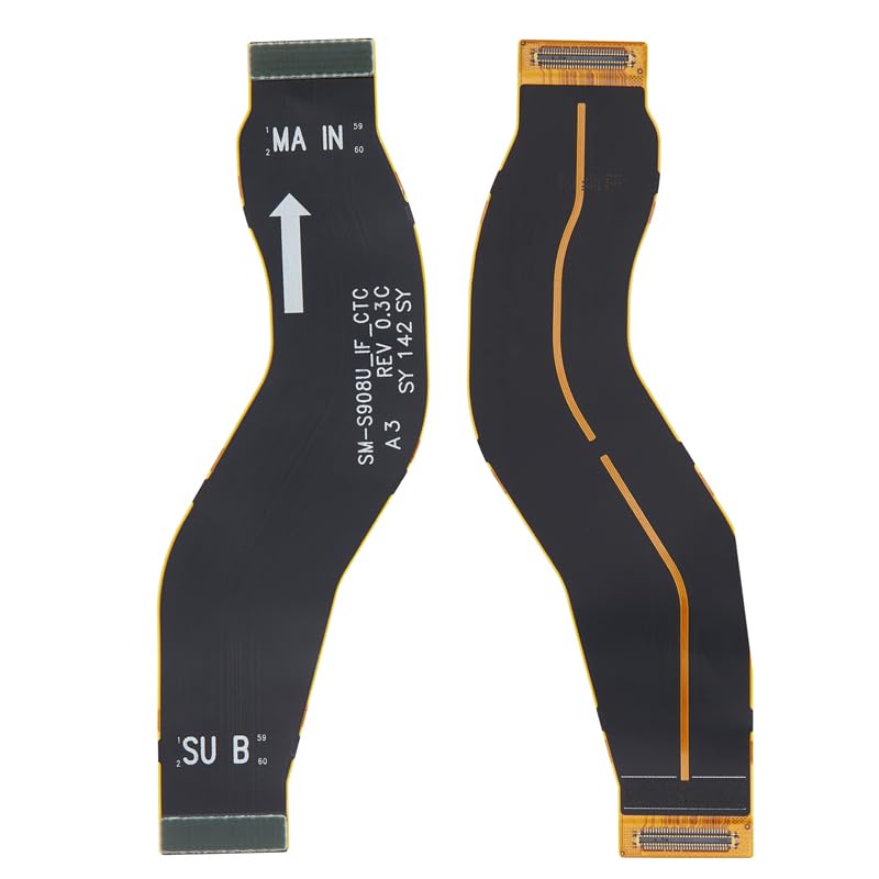 ePartSolution Wholesale Replacement for Samsung Galaxy S22 Ultra SM-S908 USB Charger Charging Port Main Board Connector Flex Cable USA (US Version)