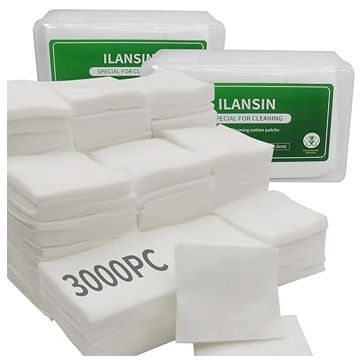 ILANSIN 3000PCS Gun Cleaning Patches,2"x2" Lint Free Gun Cleaning Cloth,Professional Wipes for Shot Pistol and All Caliber of Firearms. Store in Two Boxes Can Store Gun Cleaning Kit