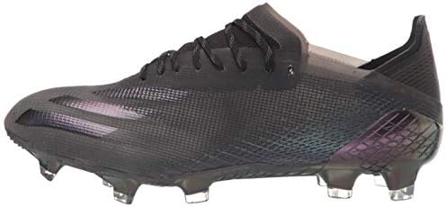 adidas Men's X GHOSTED.1 Soccer Shoe, Black/Black/Black, 7 | Image 7