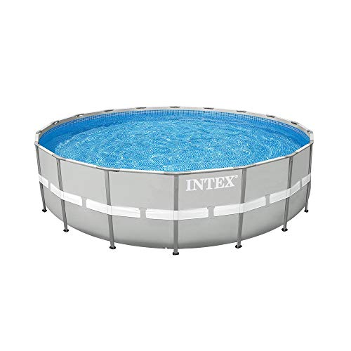 Intex 20ft x 48in Ultra Steel Frame Above Ground Swimming Pool with Filter Pump