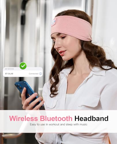 Image of 2-Pack Sleeping Headphones Bluetooth Headband, Upgraded Headband Headphones with Ultra-Thin Speakers, Wireless Headphone for Side Sleepers, Running, Insomniac, Travel, Meditation