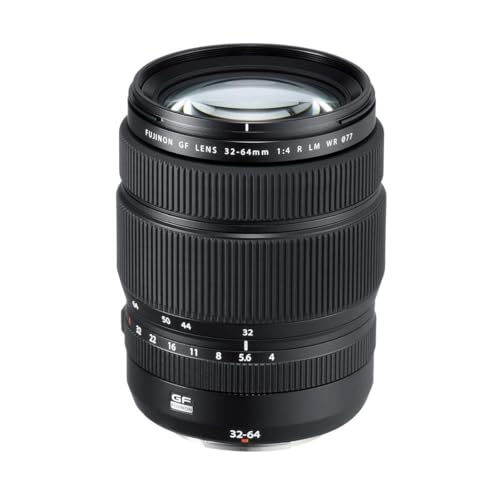 Image of Fujifilm Fujinon GF32-64mm F4 R LM WR Lens, Black