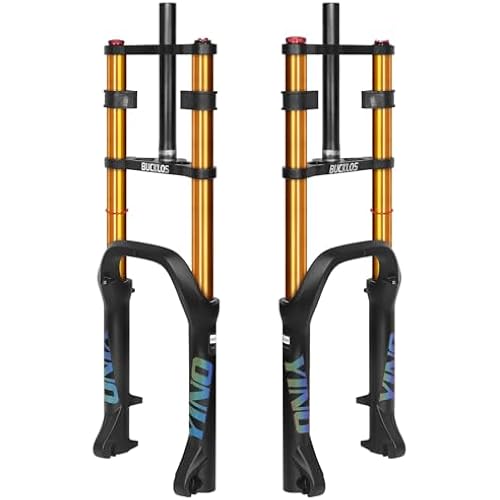BUCKLOS 20x4.0 Fat Tire Ebike Air Front Suspension Fork, 9x135mm QR