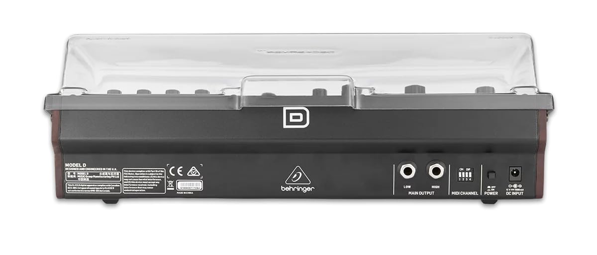 Decksaver Cover for Keyboards, Compatible with Model D