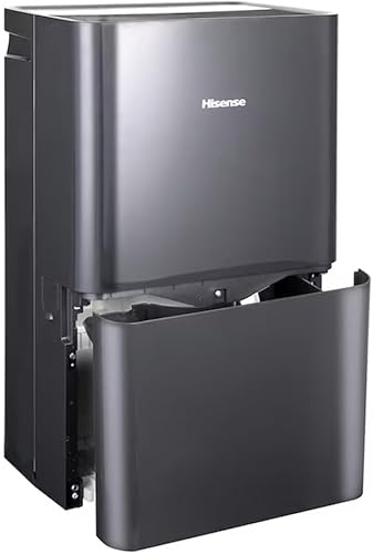Miniatura 2 de Hisense Capacidad de 50 pintas, cobertura de 4500 pies cuadrados, deshumidificador de bomba integrado, manguera sin drenaje, eficiencia energética,