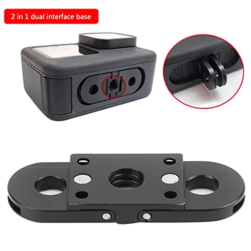 Dedos dobráveis ​​para câmera, adaptador para tripé de câmera pequena Liga de alumínio multifunciona