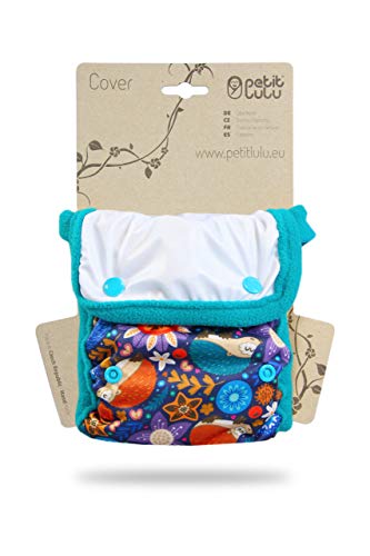 Petit Lulu Cover Minimale | Mutandina Esterna | Pannolino CE | Riutilizzabile e Lavabile | Impermeabile | Prodotto in Europa (Hedgies)