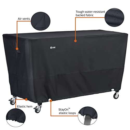 Classic Accessories,55-992-040401-Ec, Water-Resistant 63 Inch Flat Top Griddle Cover,Black,Large #TOP4