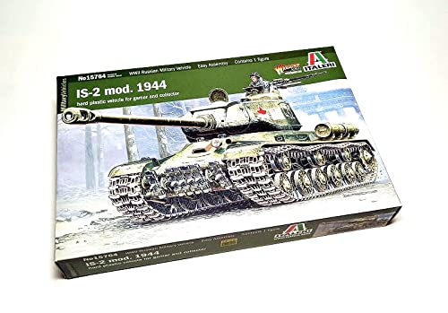Char IS-2 Italeri 1/56 maquette 15764 pour atelier modélisme historique en famille