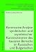 Produktbild Kontrastive Analyse syndetischer und asyndetischer Konstruktionen des kausalen Bereichs im Russischen und Bulgarischen: Dissertationsschrift (Trierer Abhandlungen zur Slavistik, Band 11)