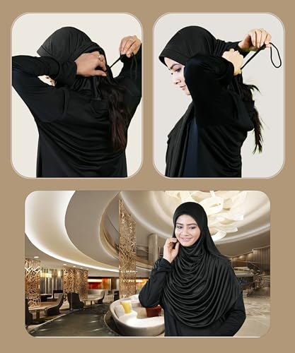 Image of Mehar Hijab Stretchable Frilled Hijab Scarf for Muslim Women | Soft Polyester Stylish Hijab for Women & Teenagers Faeezah Hijab