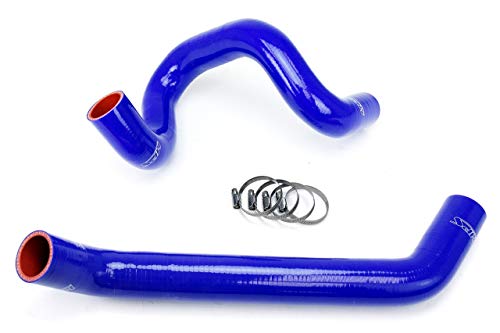 Hps (57-1220R-Blue) Silicone Radiator Hose Kit For Jeep Wrangler Jk #TOP21