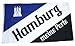Produktbild Fahne/Flagge Hamburg Meine Perle Wappen 90 x 150 cm