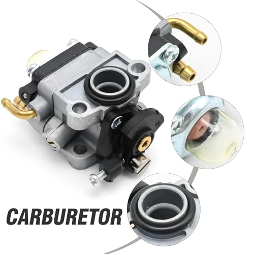 Hoypeyfiy Carburetor Replacement for Makita BHX2500 BHX2500V PB2504 EH450 H2500 leaf blower BHX2500CA 24.5 cc blower 168641-9 592-60220-01 592-60220-00 - Thumbnail 6