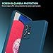 WOGROO for Samsung Galaxy A72 Case Dark Blue, Scratch Resistant with Soft Touch, Slim Thin Phone Cover for Samsung Galaxy A72