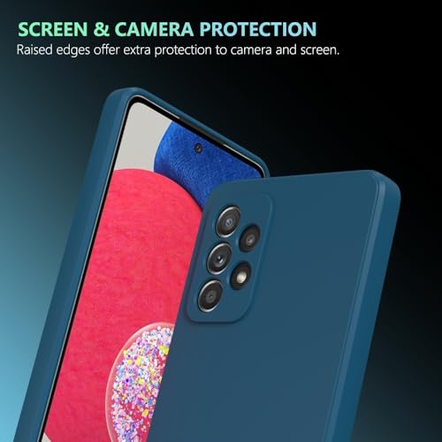 Image of for Samsung Galaxy A72 Case Dark Blue, Scratch Resistant with Soft Touch, Slim Thin Phone Cover for Samsung Galaxy A72