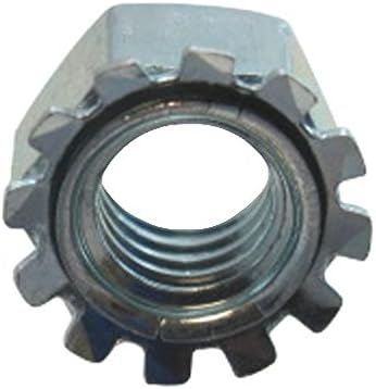 10/32 Zinc Plated Kep Lock Nuts (Box of 100)