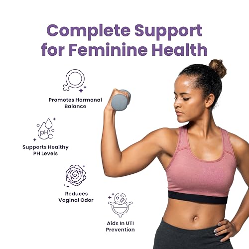 her fantasy box  healthy box  vaginal probiotics for women  prebiotics  advanced lactobacillus blend  hormonal balance pms relief  feminine health support with cranberry amp d-mannose